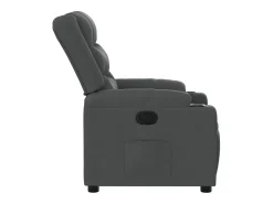 Poltrona* Poltrona Reclinável | Poltrona Confortável Relax tecido cinzento-escuro SHL110063 Cinza antracite