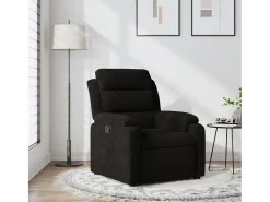 Poltrona* Poltrona Reclinável | Poltrona Confortável Relax veludo SHL226380 Preto