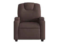 Poltrona* Poltrona Reclinável | Poltrona Confortável Relax tecido -escuro SHL451141 Castanho