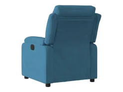 Poltrona* Poltrona Reclinável | Poltrona Confortável Relax veludo SHL632931 Azul