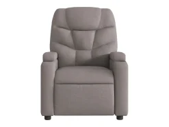 Poltrona Reclinável | Poltrona Confortável Relax tecido cinzento-acastanhado SHL689790^ Poltrona