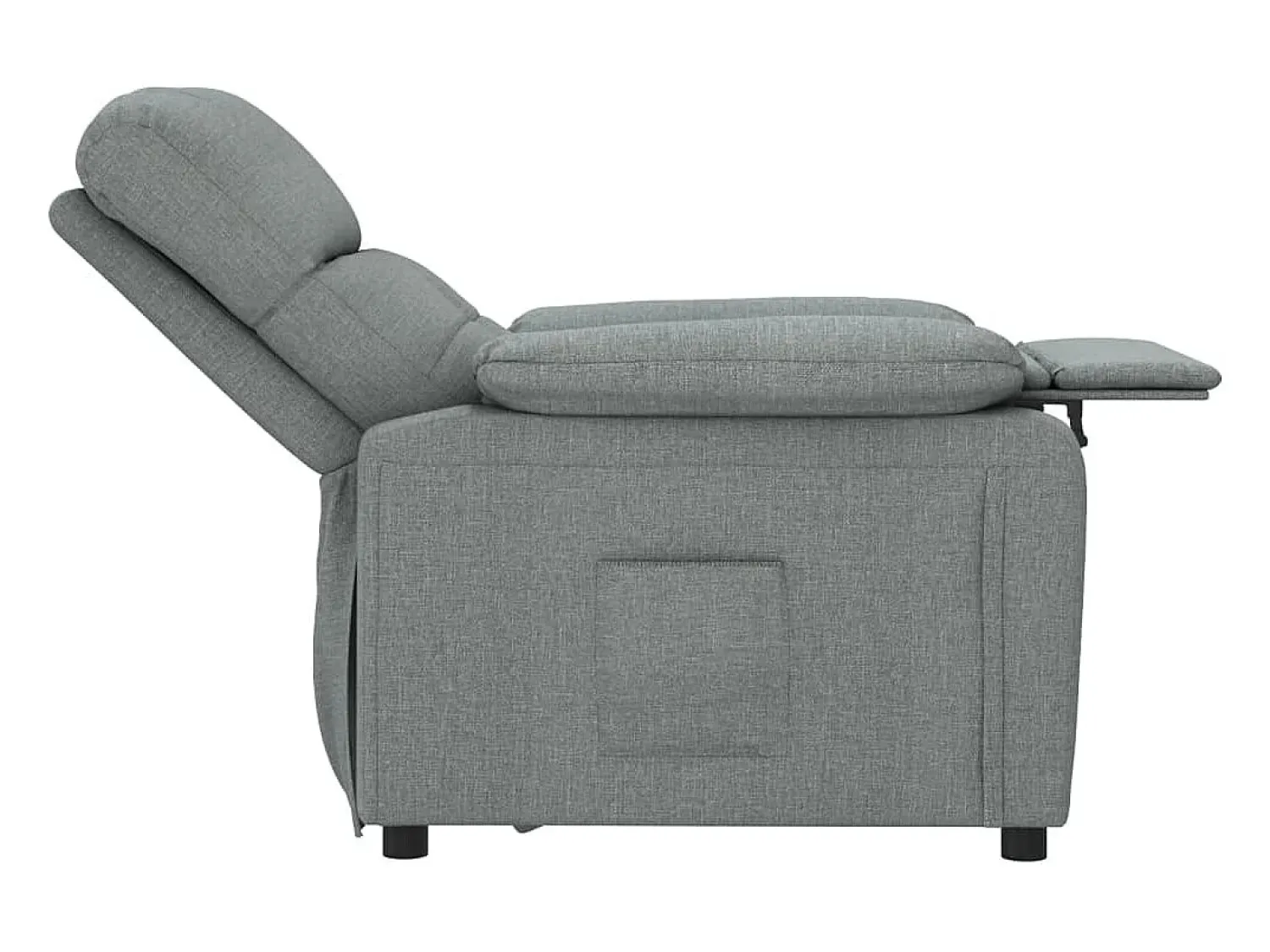 Hot Poltrona Reclinável | Poltrona Confortável Relax tecido cinzento-escuro SHL92694 Cinza antracite
