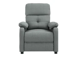 Hot Poltrona Reclinável | Poltrona Confortável Relax tecido cinzento-escuro SHL92694 Cinza antracite