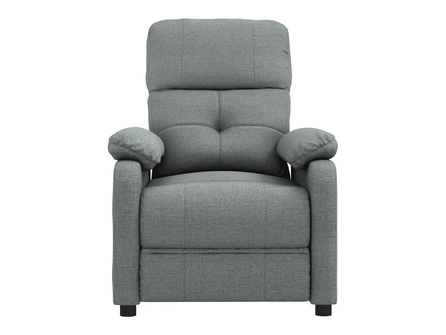 Hot Poltrona Reclinável | Poltrona Confortável Relax tecido cinzento-escuro SHL92694 Cinza antracite