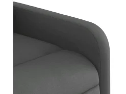 Poltrona| Poltrona Reclinável | Poltrona Confortável Relax tecido cinzento-escuro SHL452413 Cinza antracite