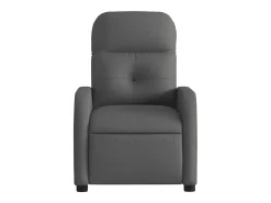 Poltrona| Poltrona Reclinável | Poltrona Confortável Relax tecido cinzento-escuro SHL452413 Cinza antracite