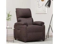 Poltrona Reclinável | Poltrona Confortável Relax tecido -escuro SHL837938^ Poltrona