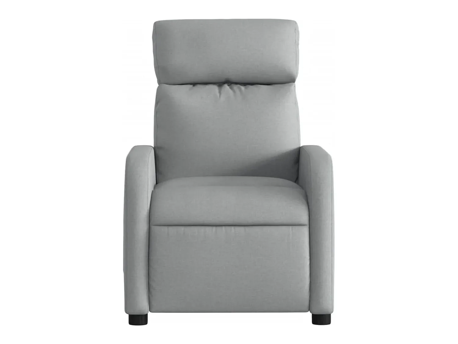 Poltrona| Poltrona Reclinável | Poltrona Confortável Relax tecido -claro SHL346648 Cinzento