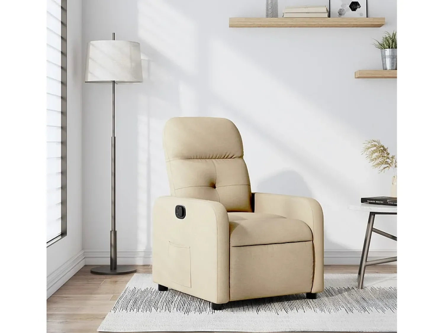 Poltrona Reclinável | Poltrona Confortável Relax tecido cor SHL260131^ Poltrona