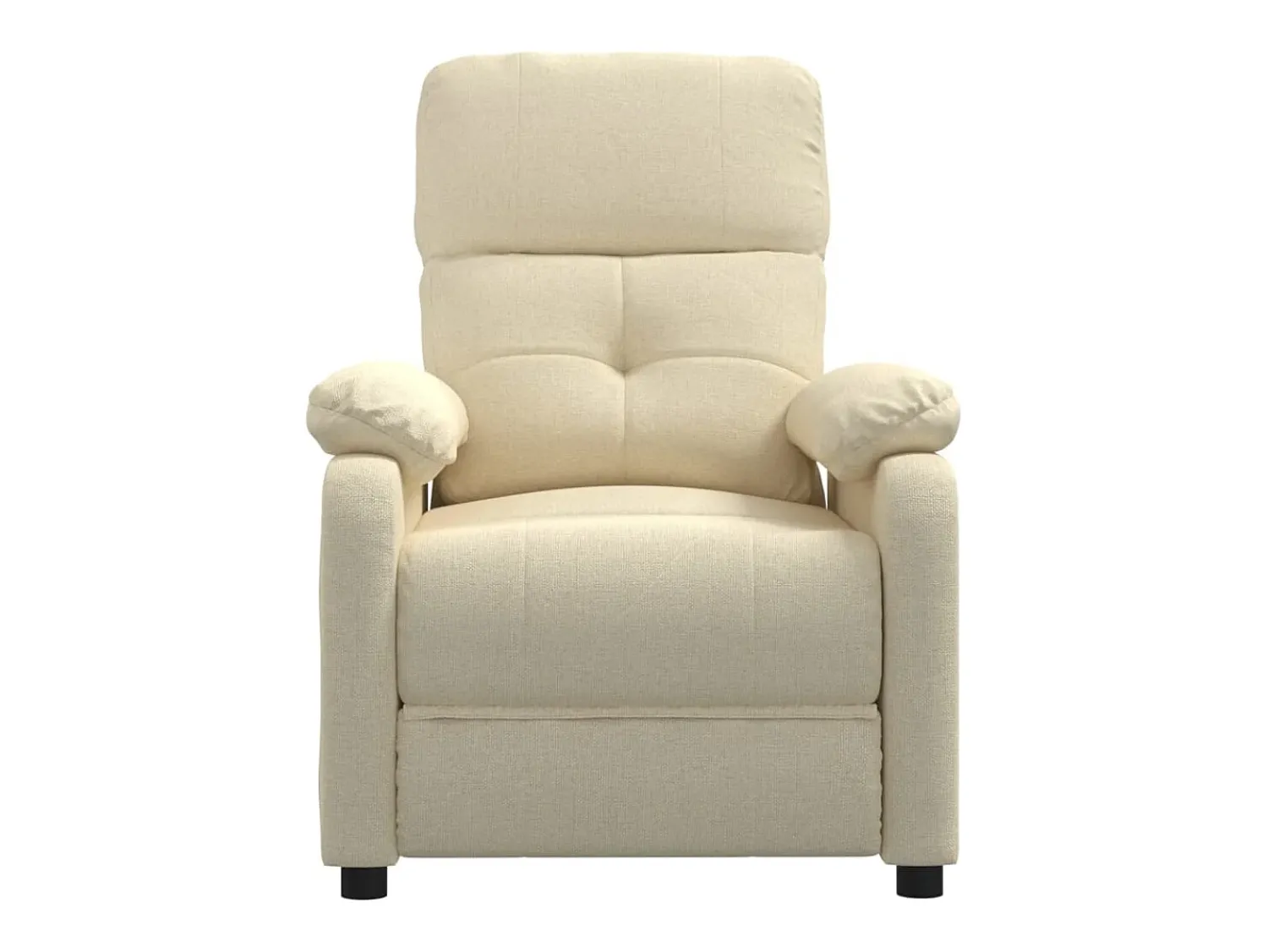 Poltrona| Poltrona Reclinável | Poltrona Confortável Relax tecido cor SHL726757 Creme