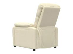 Poltrona| Poltrona Reclinável | Poltrona Confortável Relax tecido cor SHL726757 Creme