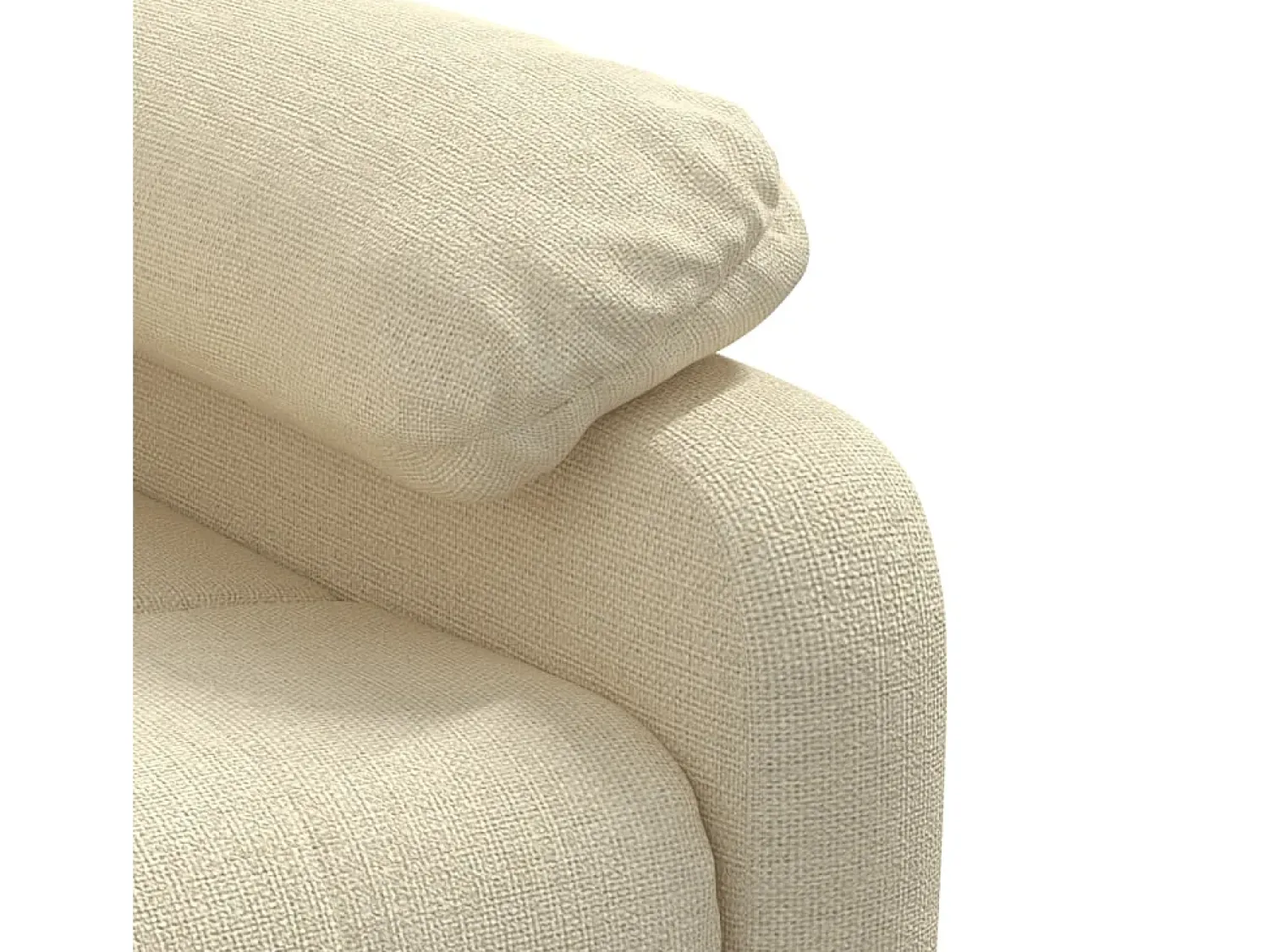 Poltrona| Poltrona Reclinável | Poltrona Confortável Relax tecido cor SHL726757 Creme