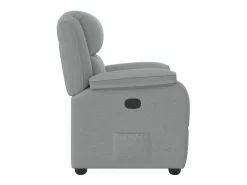 Poltrona| Poltrona Reclinável | Poltrona Confortável Relax tecido -claro SHL194850 Cinzento