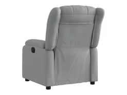 Poltrona Reclinável | Poltrona Confortável Relax tecido -claro SHL483101^ Poltrona