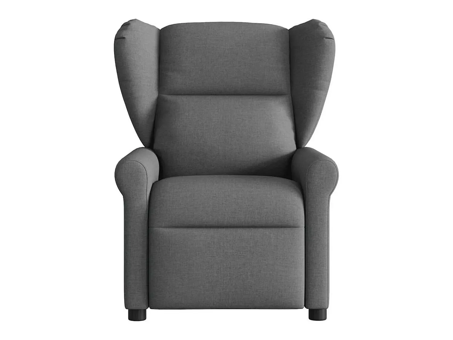 Poltrona* Poltrona Reclinável | Poltrona Confortável Relax tecido cinzento-escuro SHL548152 Cinza antracite