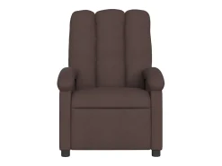 Hot Poltrona Reclinável | Poltrona Confortável Relax tecido -escuro SHL39336 Castanho