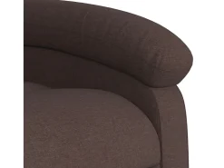 Hot Poltrona Reclinável | Poltrona Confortável Relax tecido -escuro SHL39336 Castanho