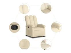 Poltrona Reclinável | Poltrona Confortável Relax tecido cor SHL555727^ Poltrona
