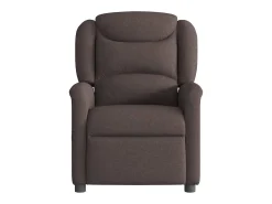 Poltrona* Poltrona Reclinável | Poltrona Confortável Relax tecido -escuro SHL441142 Castanho