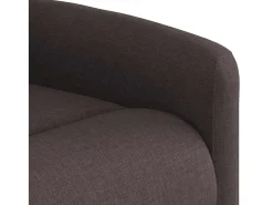 Poltrona* Poltrona Reclinável | Poltrona Confortável Relax tecido -escuro SHL441142 Castanho
