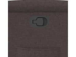 Poltrona* Poltrona Reclinável | Poltrona Confortável Relax tecido -escuro SHL441142 Castanho