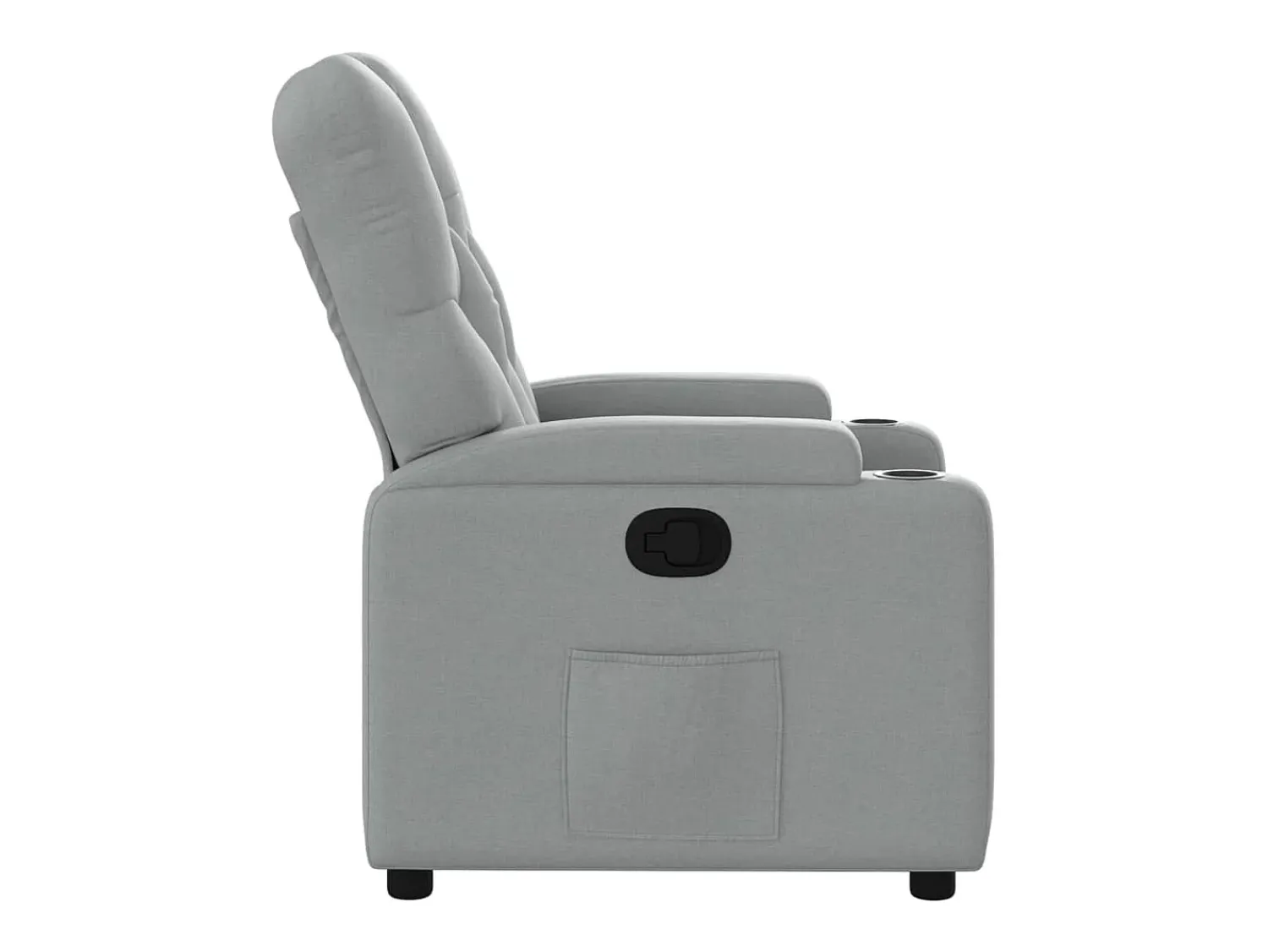 Poltrona* Poltrona Reclinável | Poltrona Confortável Relax tecido -claro SHL859793 Cinzento