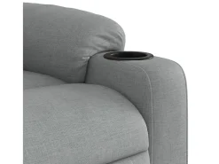 Sale Poltrona Reclinável | Poltrona Confortável Relax tecido -claro SHL474657 Cinzento