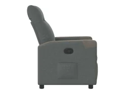 Poltrona* Poltrona Reclinável | Poltrona Confortável Relax tecido cinzento-escuro SHL969981 Cinza antracite