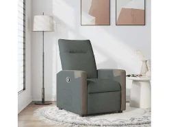 Poltrona* Poltrona Reclinável | Poltrona Confortável Relax tecido cinzento-escuro SHL969981 Cinza antracite