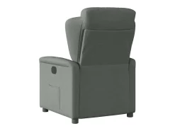 Online Poltrona Reclinável | Poltrona Confortável Relax tecido cinzento-escuro SHL807640 Cinza antracite