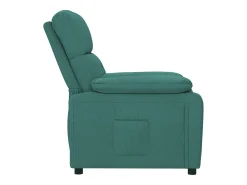 Poltrona Reclinável | Poltrona Confortável Relax tecido verde-escuro SHL554524 Verde pinho