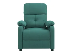 Poltrona Reclinável | Poltrona Confortável Relax tecido verde-escuro SHL554524 Verde pinho