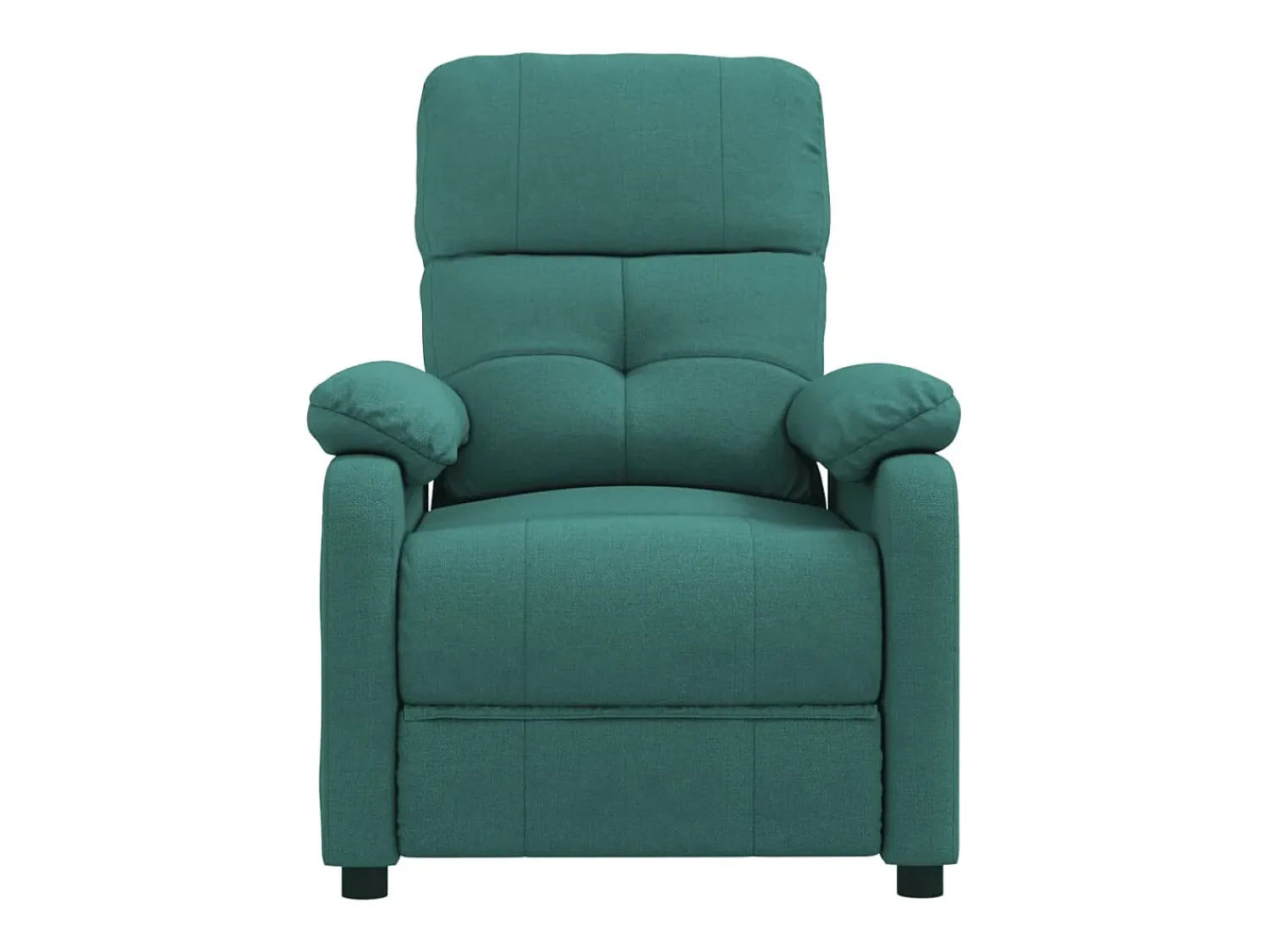 Poltrona Reclinável | Poltrona Confortável Relax tecido verde-escuro SHL554524 Verde pinho