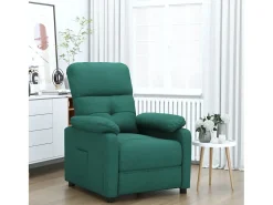 Poltrona Reclinável | Poltrona Confortável Relax tecido verde-escuro SHL554524 Verde pinho