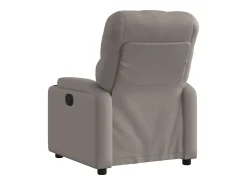 Poltrona| Poltrona Reclinável | Poltrona Confortável Relax tecido cinzento-acastanhado SHL290274 Taupe
