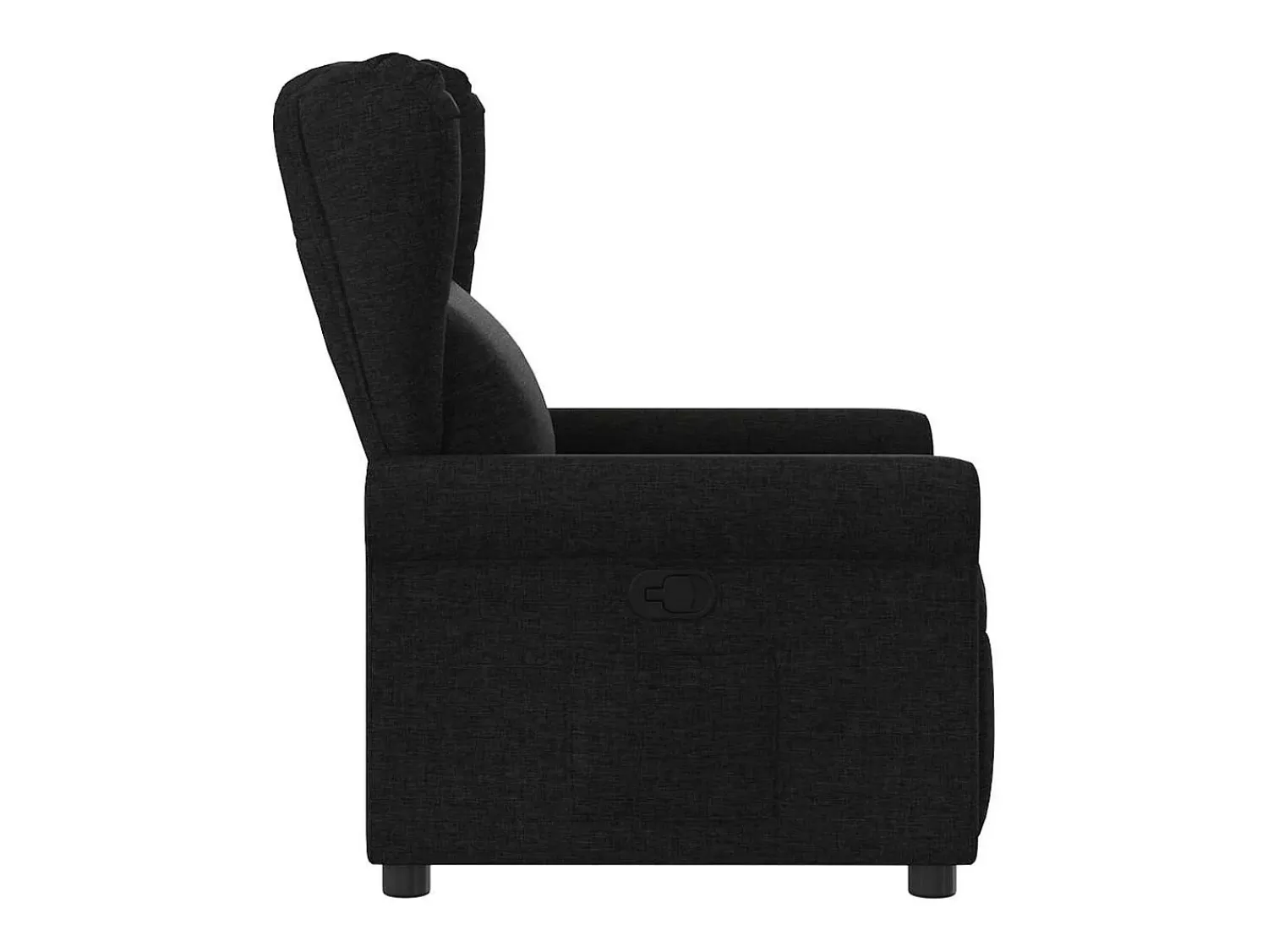 Poltrona| Poltrona Reclinável | Poltrona Confortável Relax tecido SHL815634 Preto