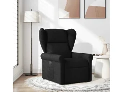 Poltrona| Poltrona Reclinável | Poltrona Confortável Relax tecido SHL815634 Preto
