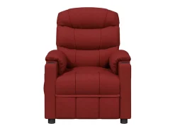 Poltrona| Poltrona Reclinável | Poltrona Confortável Relax tecido tinto SHL773778 Vermelho