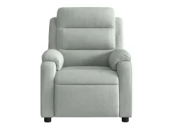 Poltrona Reclinável | Poltrona Confortável Relax veludo -claro SHL136229^ Poltrona