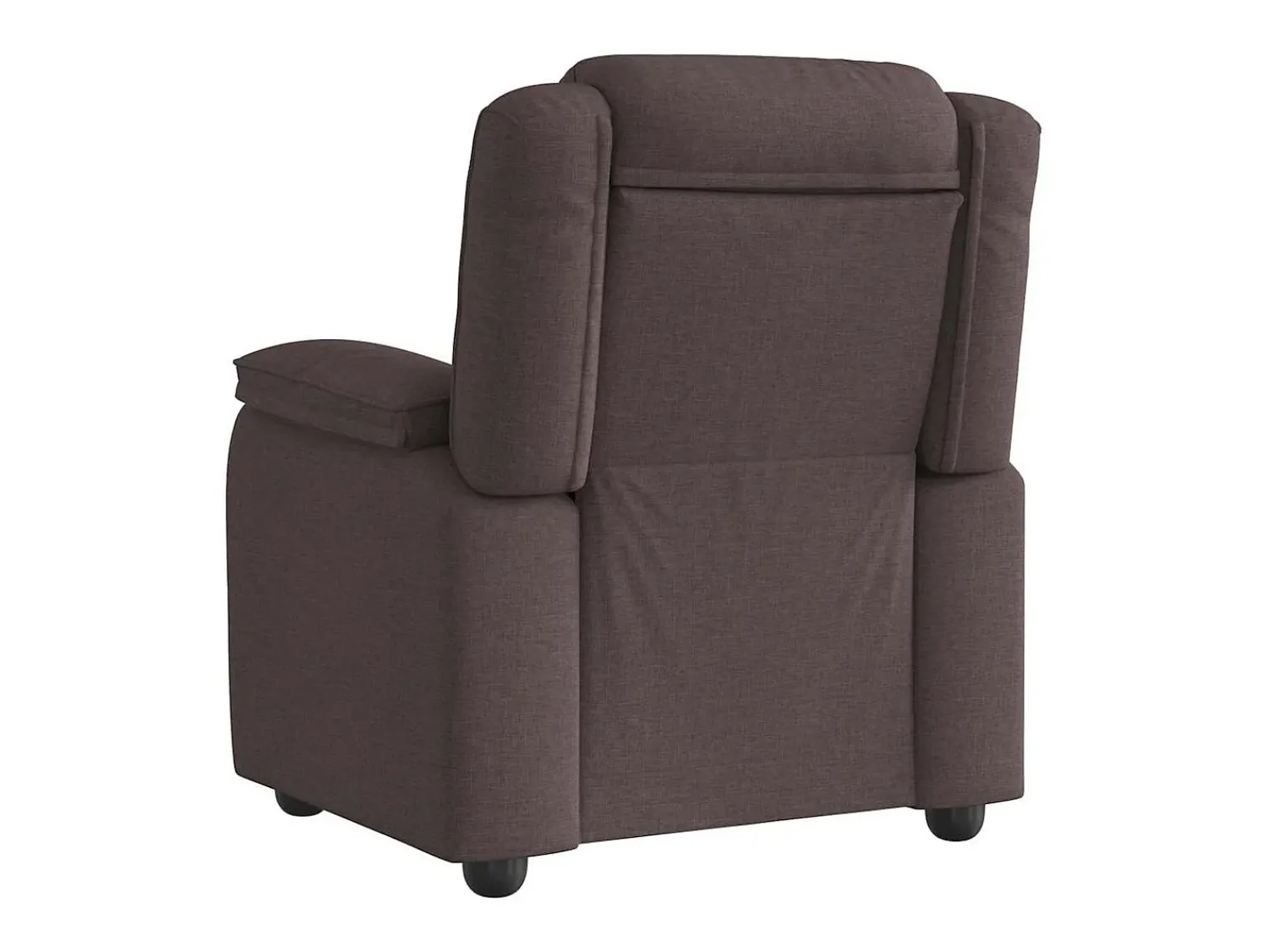 Best Poltrona Reclinável | Poltrona Confortável Relax tecido -escuro SHL407665 Castanho