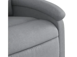 Poltrona Reclinável | Poltrona Confortável Relax tecido -claro SHL385912^ Poltrona