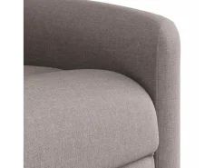 Poltrona Reclinável | Poltrona Confortável Relax tecido cinzento-acastanhado SHL360541^ Poltrona
