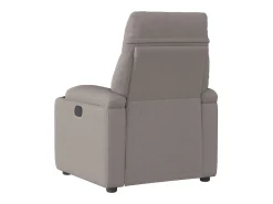 Poltrona Reclinável | Poltrona Confortável Relax tecido cinzento-acastanhado SHL360541^ Poltrona