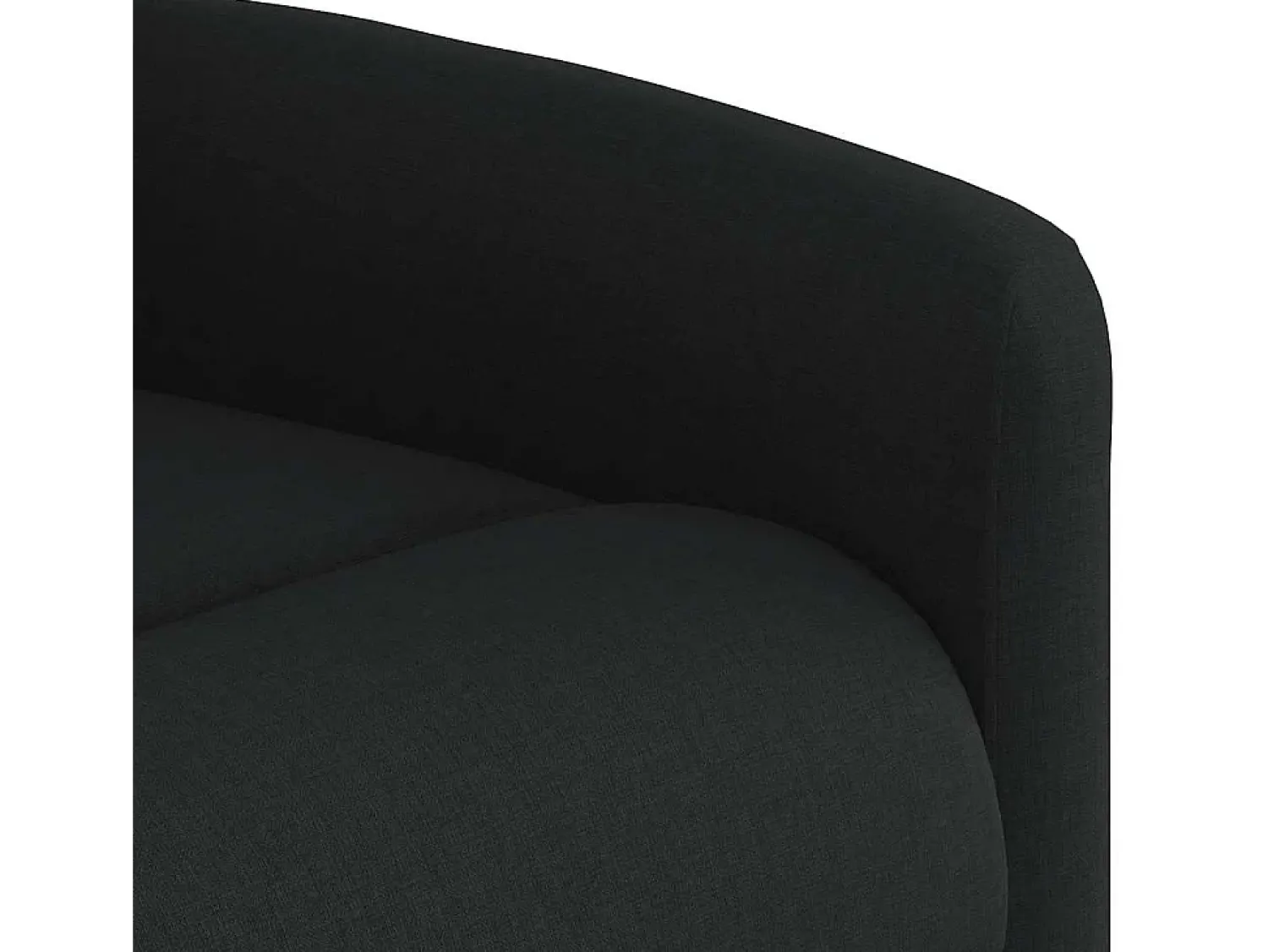 Poltrona| Poltrona Reclinável | Poltrona Confortável Relax tecido SHL359843 Preto