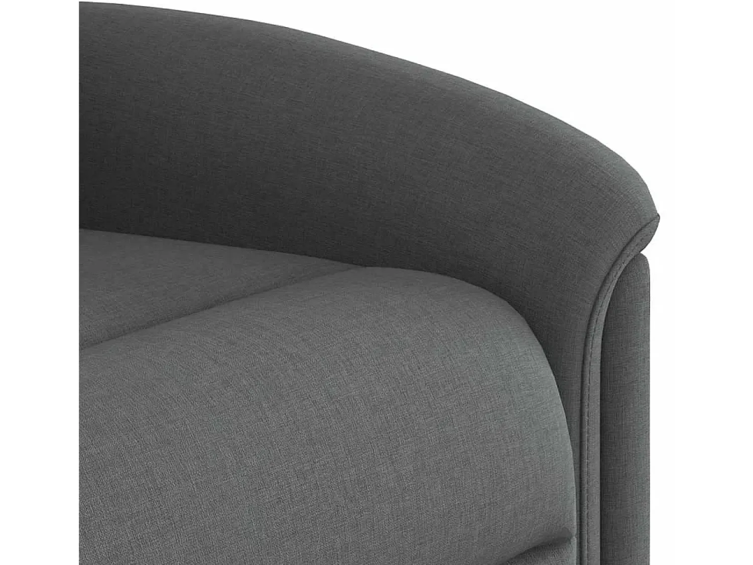 Discount Poltrona Reclinável | Poltrona Confortável Relax tecido cinzento-escuro SHL249459 Cinza antracite