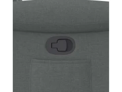 Discount Poltrona Reclinável | Poltrona Confortável Relax tecido cinzento-escuro SHL249459 Cinza antracite