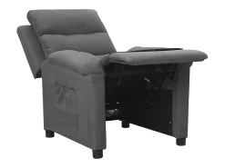 Outlet Poltrona Reclinável | Poltrona Confortável Relax tecido -claro SHL241802 Cinzento