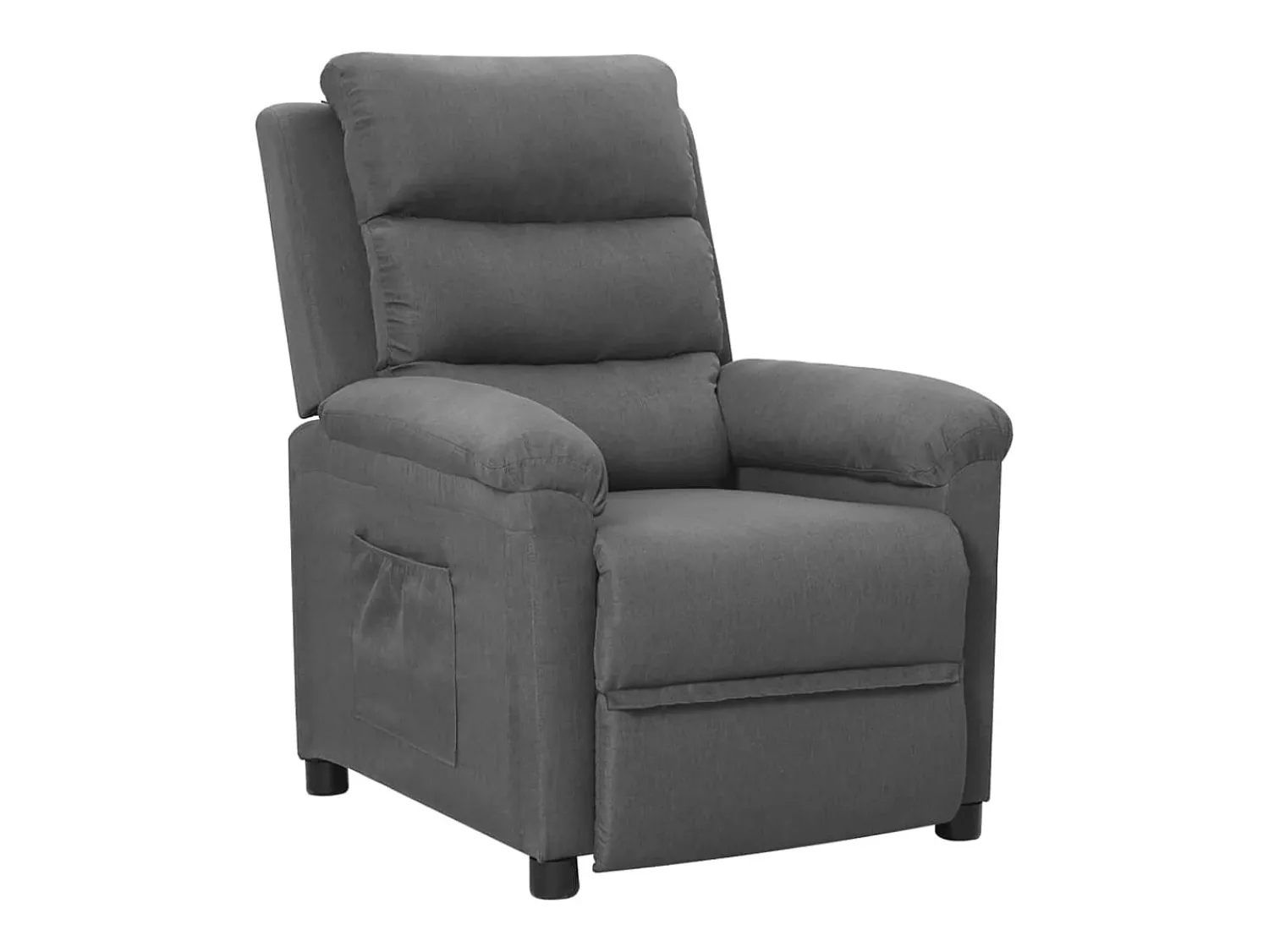 Outlet Poltrona Reclinável | Poltrona Confortável Relax tecido -claro SHL241802 Cinzento