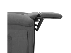 Outlet Poltrona Reclinável | Poltrona Confortável Relax tecido -claro SHL241802 Cinzento