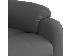 Poltrona* Poltrona Reclinável | Poltrona Confortável Relax tecido cinzento-escuro SHL275524 Cinza antracite